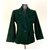 Giacca giacca di lana Yves Saint Laurent Verde scuro  ref.171292