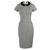 Olympia Le Tan Betty dress from Olympia Le-Tan t 40 Black White Wool  ref.171314