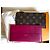 Louis Vuitton Clutch Felicie Marrone - vista 5