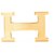 Hermès CONSTANCE BUCKLE GOLDEN MATT Metal  ref.171492