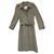 casaco vintage Burberry mulher em Harris Tweed t 34/36 Caqui  ref.171580