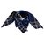 Bufanda de Chanel Azul marino Seda  ref.171680