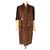 Céline coat in mink three colors Brown Fur  ref.171690