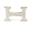 Hermès CONSTANCE H SILVER RUCHE Silvery Metal  ref.171699
