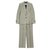 Yves Saint Laurent PRINCE OF WALES FR38 Grey Wool  ref.171711