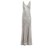 Ralph Lauren Silver Kendalyn evening dress Silvery Tulle  ref.171755