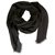 Louis Vuitton monogram black Tone on tone shawl weaved jacquard silk M71329  ref.171786