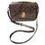 Louis Vuitton Métis leather and monogram canvas bag Brown Cloth  ref.171861