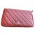 Chanel Wallets Red Leather  ref.172138