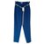 Claudie Pierlot New carrot pants Blue Triacetate  ref.172176