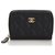 Chanel Black Quilted Caviar Leather Coin Purse  ref.172320