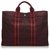 Hermès Hermes Red Fourre Tout MM Rot Leinwand Tuch  ref.172343