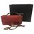 Chanel Handtaschen Rot Leder  ref.172394