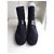 Autre Marque Stivaletti Carritz in camoscio blu navy e pelle nera Nero - vista 5