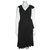Diane Von Furstenberg Vintage Mallorecita wrap dress Black Viscose  ref.172461