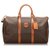 Céline Celine Brown Macadam Travel Bag Leather Plastic  ref.172507