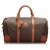 Céline Celine Brown Macadam Travel Bag Leather Plastic  ref.172554