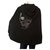 Zadig & Voltaire Sangria Aln Black Alpaca Poncho Skull Back Cape Hooded Jacket Noir  ref.172633