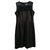 Valentino vestido de cuero de alta moda t. 40 ESO Negro  ref.172757