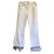 J Brand Jeans acampanados blancos Algodón  ref.172787
