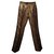 Sandro calça, leggings Dourado Viscose Metal Acetato Acrílico  ref.172801