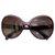 Ray-Ban lunettes de soleil violet brillant Plastique  ref.172802