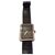 Chanel BoyFriend Alligator Uhr Schwarz Silber Stahl Exotisches Leder  ref.172805