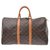 Louis Vuitton Monogram Keepall 45 Brown Cloth  ref.172931