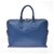 Louis Vuitton Damier Anfini Blue Leather  ref.172933