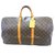 Louis Vuitton keepall 55 Monogram Brown Leather  ref.172940
