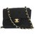 Chanel Matelasse shoulder bag Black Cotton  ref.173007