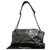 Bolso de hombro con cadena Chanel Negro Cuero  ref.173029