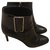 Dior Ankle Boots Brown Lambskin  ref.173124