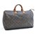 Louis Vuitton Monogram Speedy 40 Castaño Lienzo  ref.173220