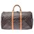 Louis Vuitton Monogram Keepall 50 Brown Cloth  ref.173223