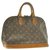 Louis Vuitton Monogram Alma Hand Bag Brown Cloth  ref.173225