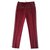 Valentino Pants, leggings Red Polyester  ref.173520