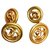 Chanel Ohrringe Golden Metall  ref.173590