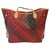 Louis Vuitton Yayoi Kusama Neverfull Red Cloth  ref.173614