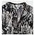 Joseph Ribkoff Blusenhemd Schwarz Weiß Polyester XL - Ansicht 2
