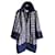 Chanel casaco de tweed boucle de grandes dimensões Multicor  ref.173725