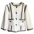 Chanel jaqueta de tweed boucle Branco  ref.173726