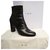 Botas Iro p 40 Negro Cuero  ref.173776