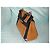 Borsa Longchamp in scamosciato cognac e pelle nera Multicolore - vista 4