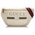 Gucci White 2018 Sac ceinture en cuir avec logo Toile Tissu Blanc  ref.173866