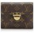 Louis Vuitton Brown Monogram Koala Wallet Cloth  ref.173911