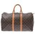 Louis Vuitton Keepall 45 Brown Cloth  ref.173934