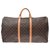 Louis Vuitton Keepall 60 Brown Cloth  ref.173935