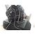 Zaino Gabrielle Chanel in pelle e tweed! Nero - vista 7