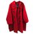 Jean Paul Gaultier Coats, Outerwear Red Wool  ref.174017